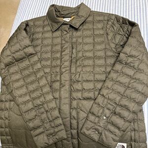 The North Face Women Quilted Olive Jacket